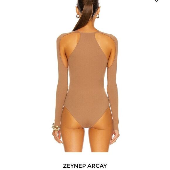 Zeynep Arcay Cutout Knit Bodysuit - Picture 4 of 9